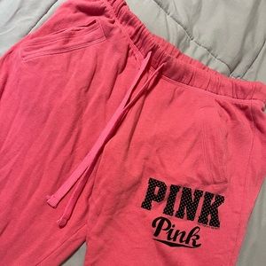 VS PINK SWEATPANTS